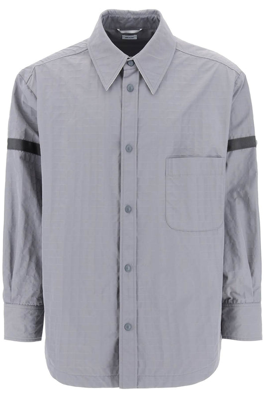 Thom Browne Nylon Ripstop Overshirt In