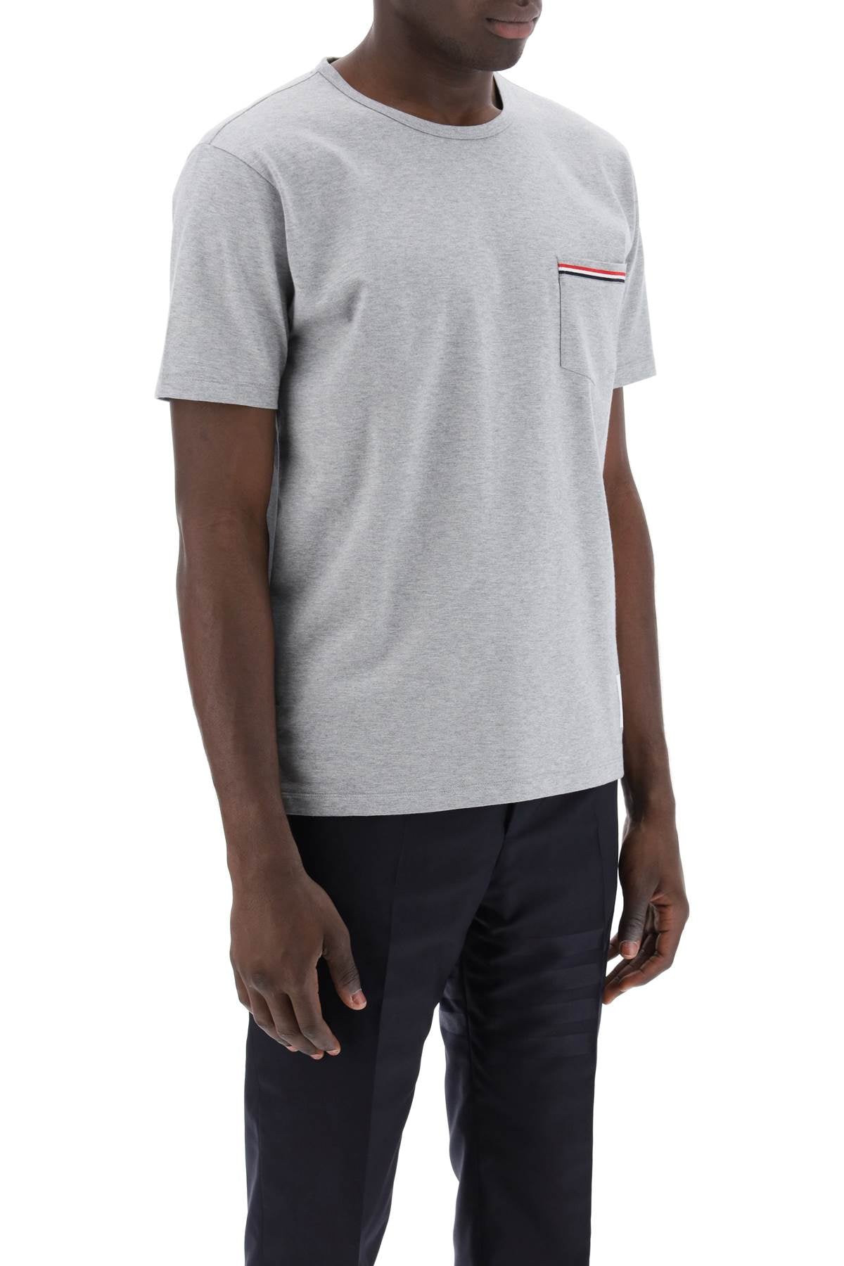 Thom Browne Rwb Pocket T-Shirt