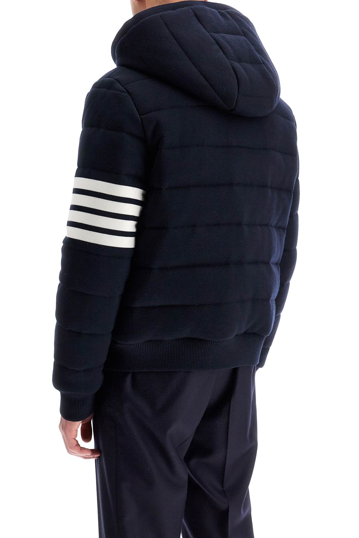 Thom Browne Short Wool Padded Jacket