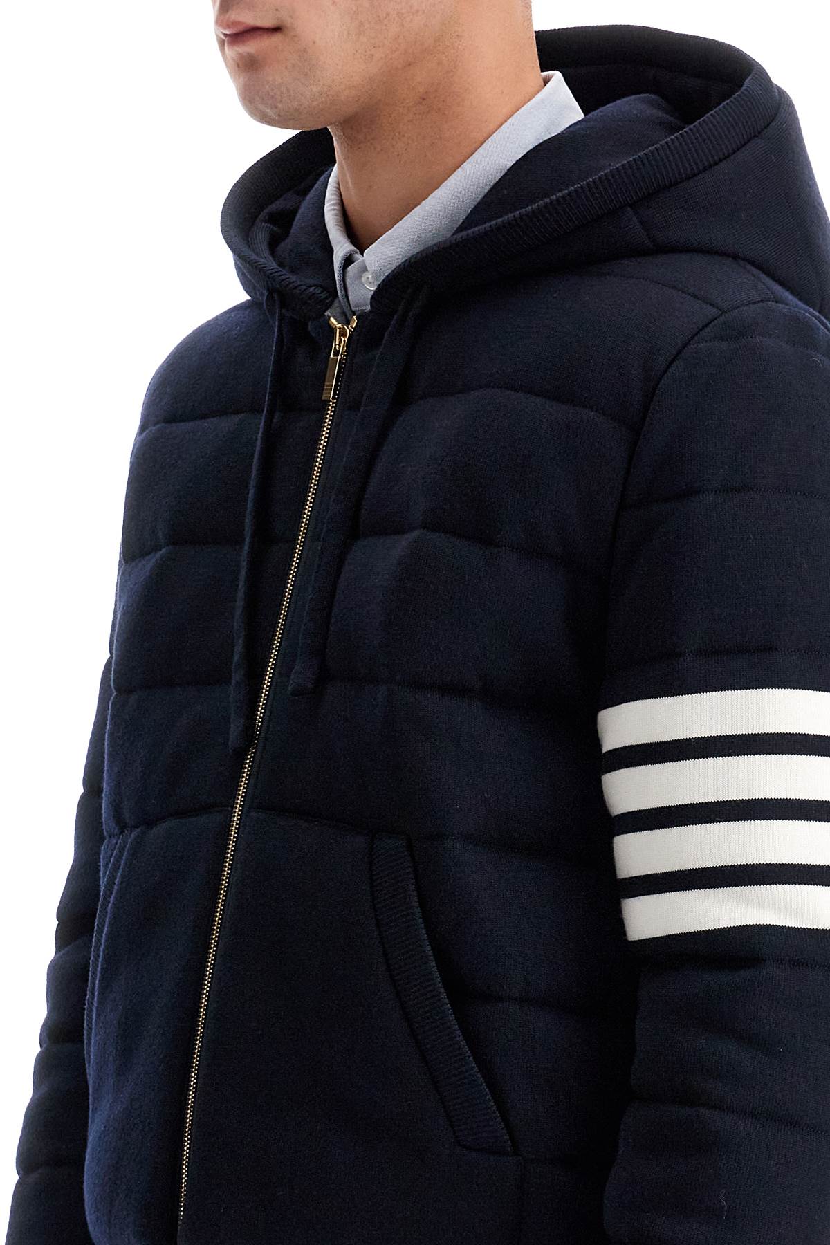 Thom Browne Short Wool Padded Jacket