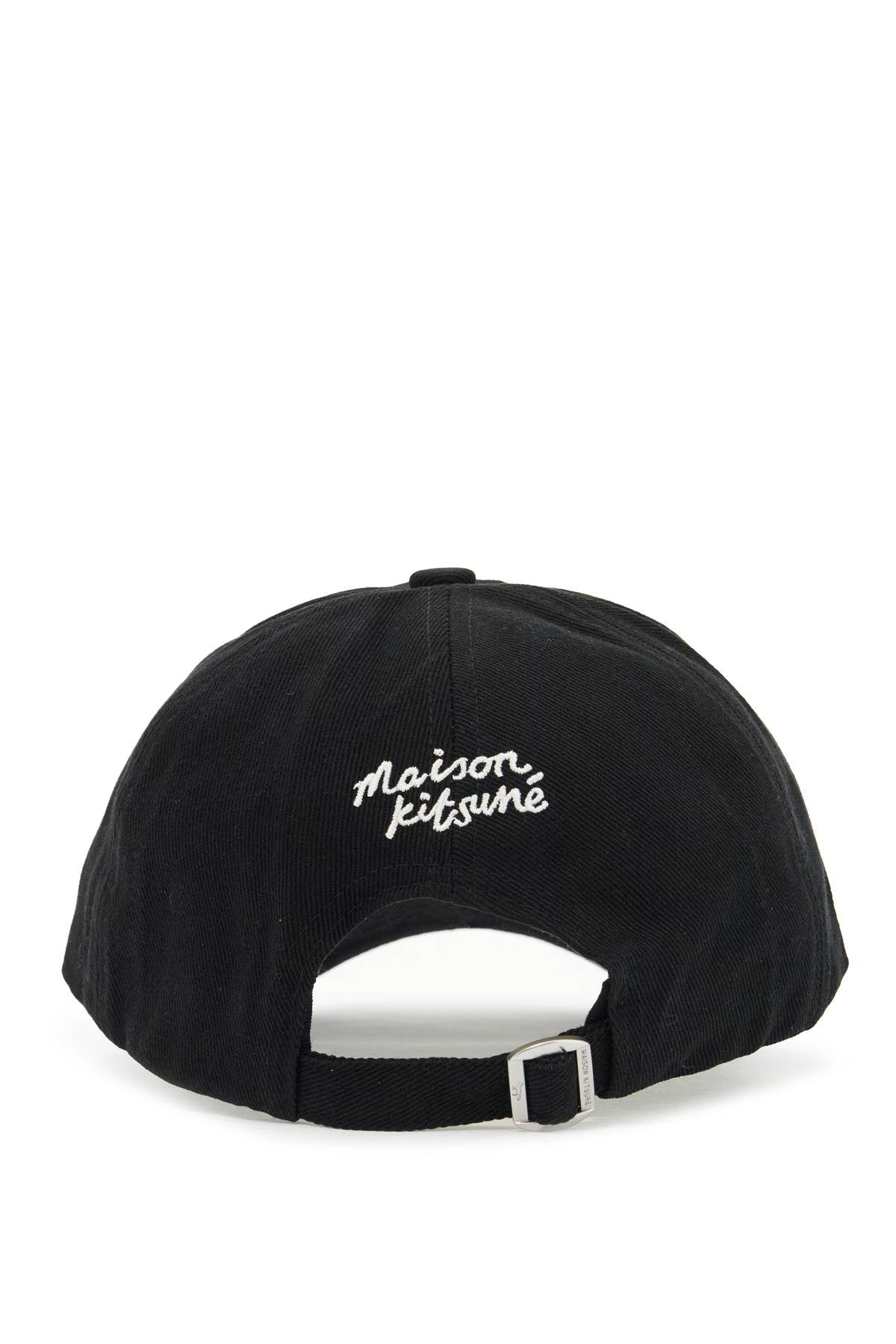 Maison Kitsune Fox Head Baseball Cap