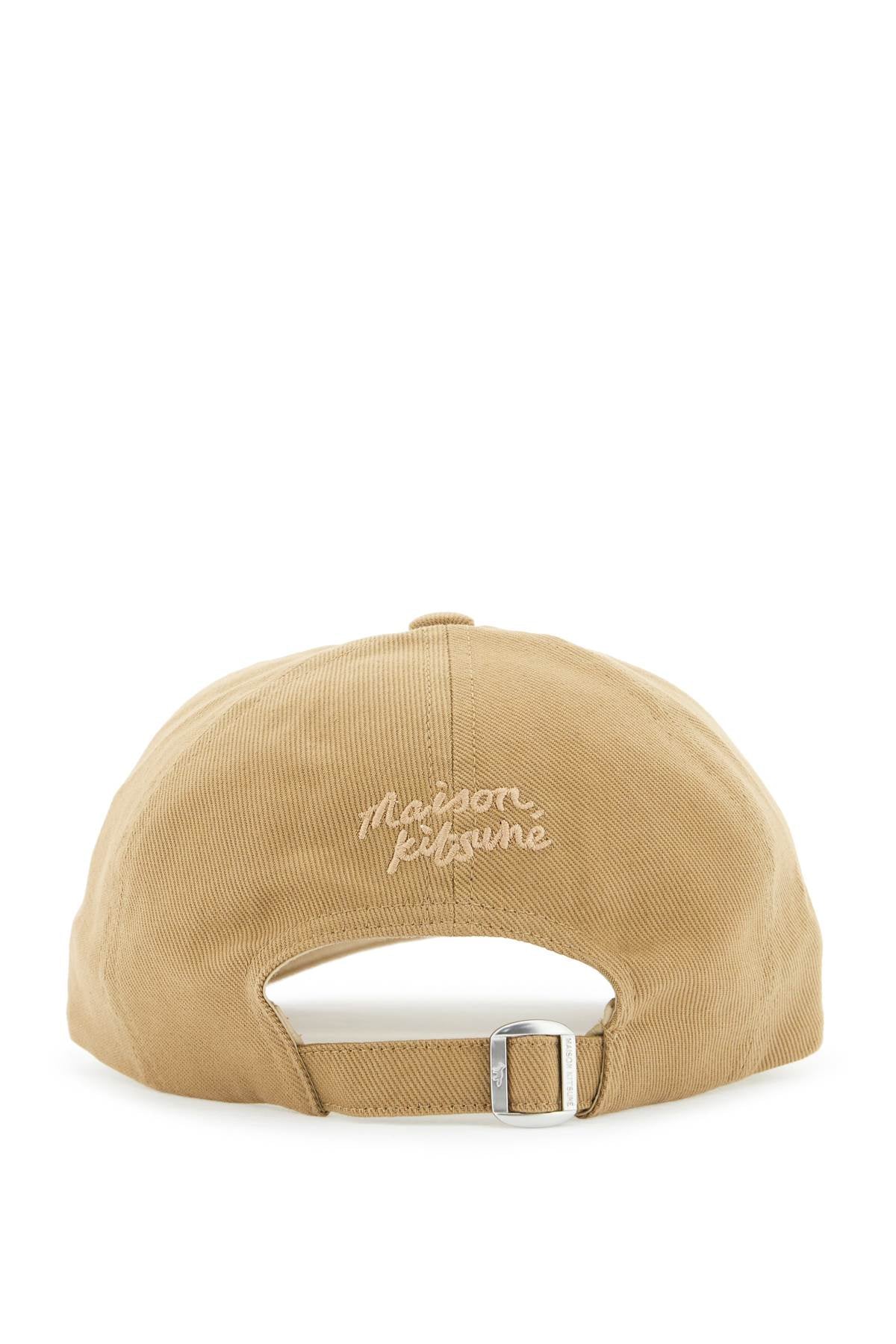 Maison Kitsune Bold Fox Head 6P Baseball Cap