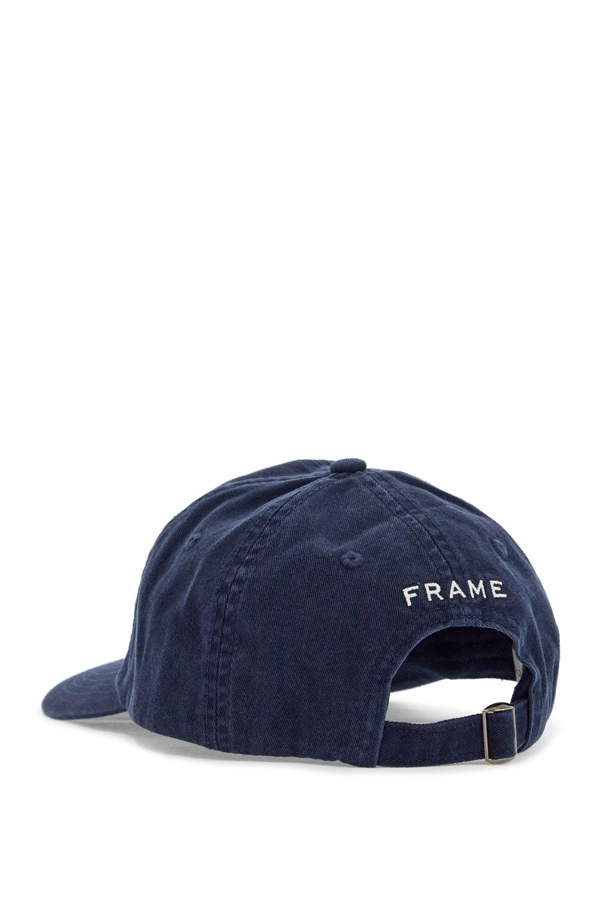 Frame Baseball Cap With Embroidered Logo