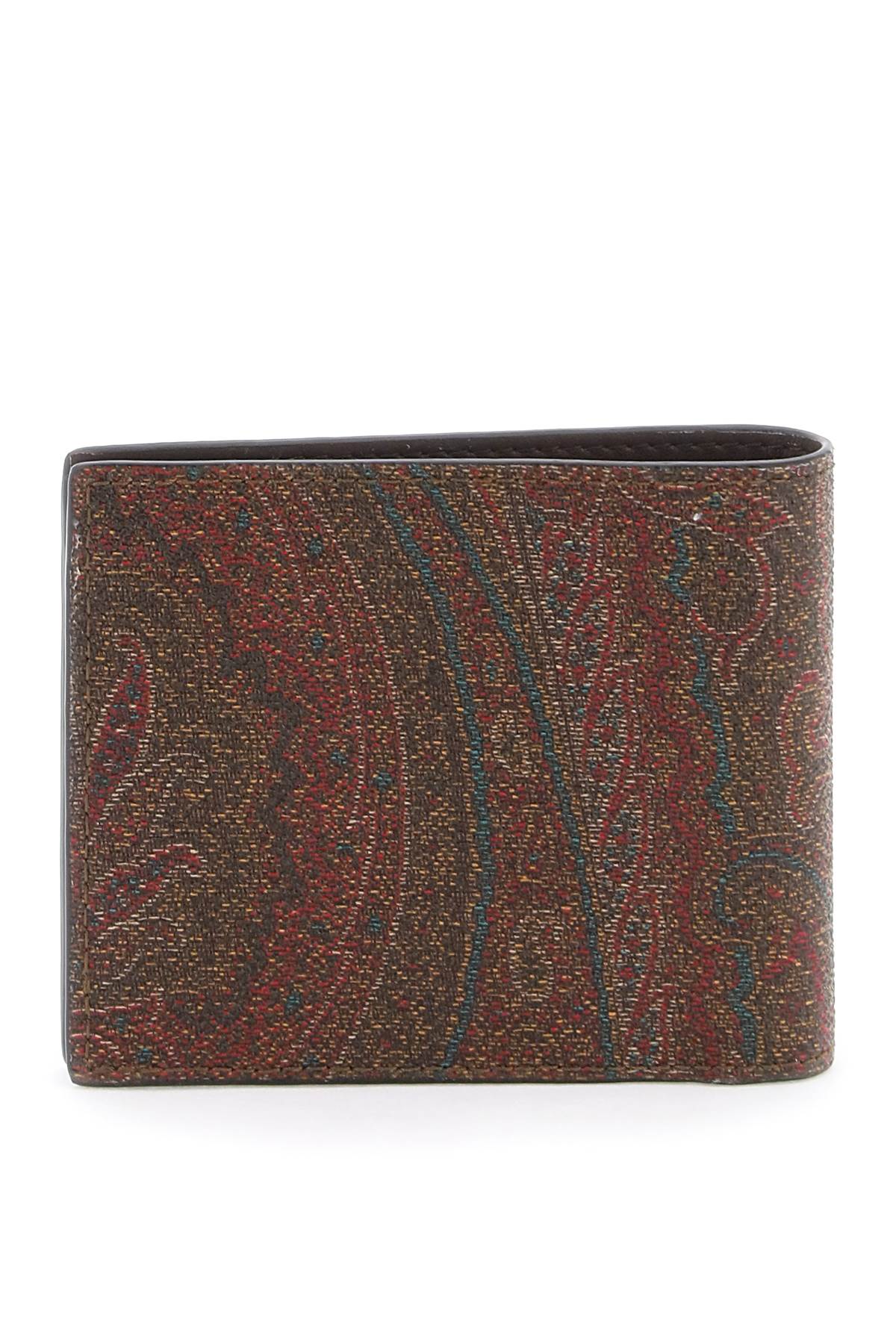 ETRO Portafoglio Bifold Paisley Con Logo Pegaso