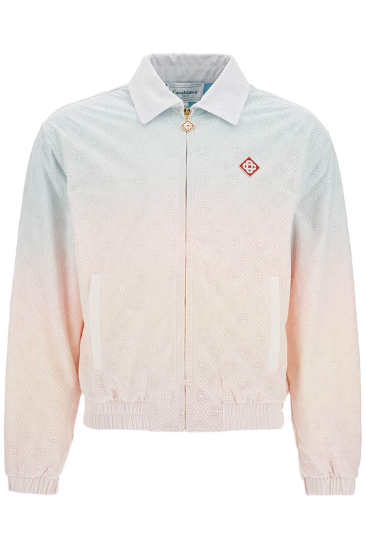 Casablanca Track Jacket With Laser Degrad Details