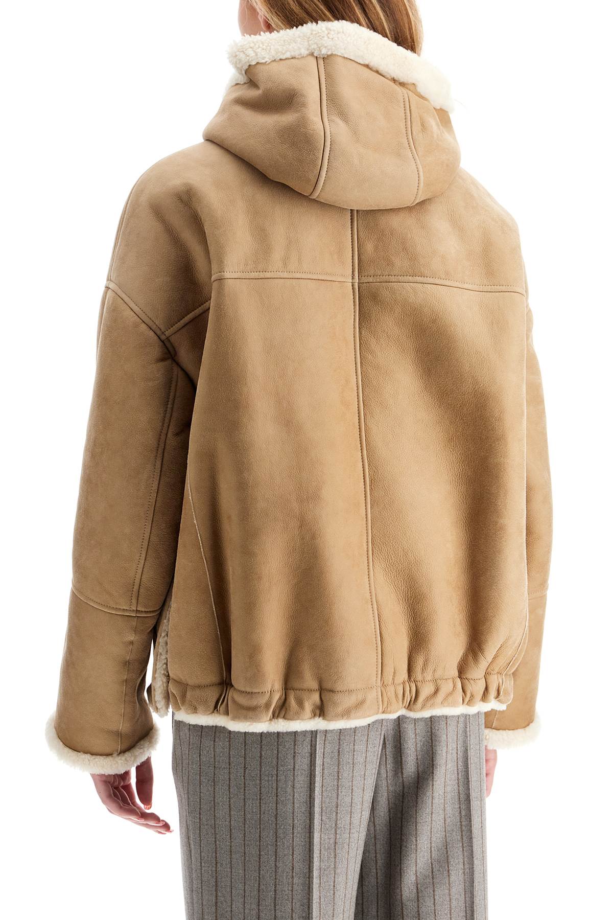 BRUNELLO CUCINELLI Giacca Reversibile In Shearling