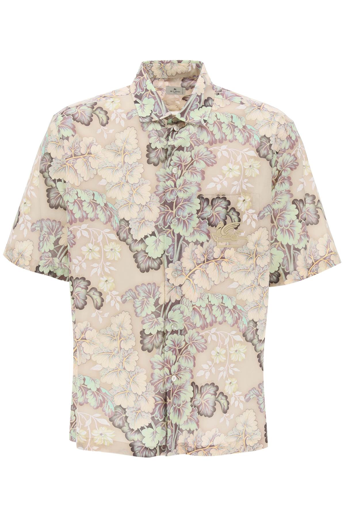 Etro Short-Sleeved Floral Shirt