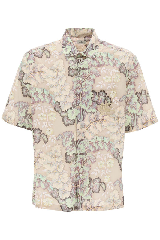 Etro Short-Sleeved Floral Shirt