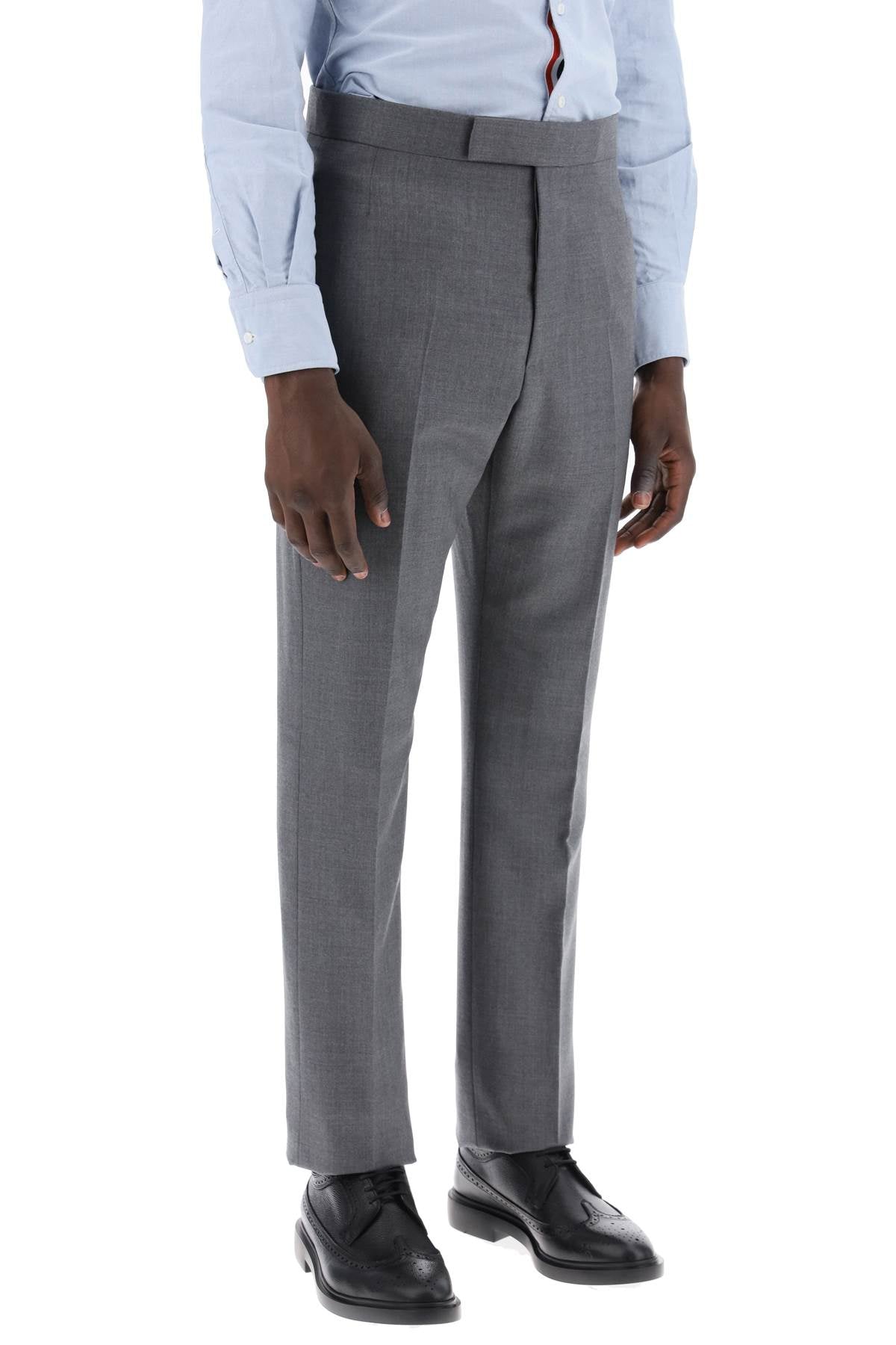 Thom Browne Pantaloni Classici In Twill