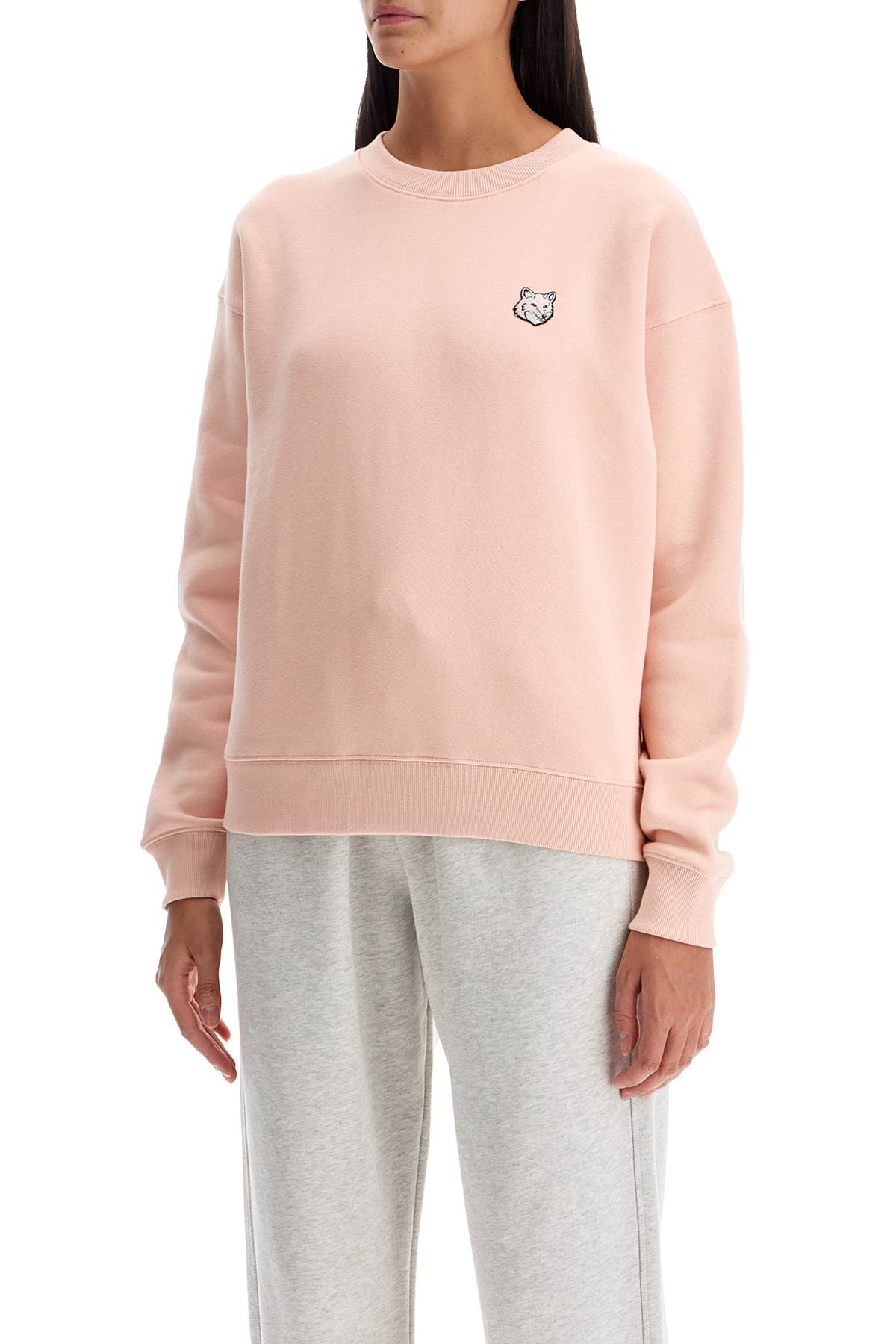 Maison Kitsune Bold Fox Head Crewneck Sweat