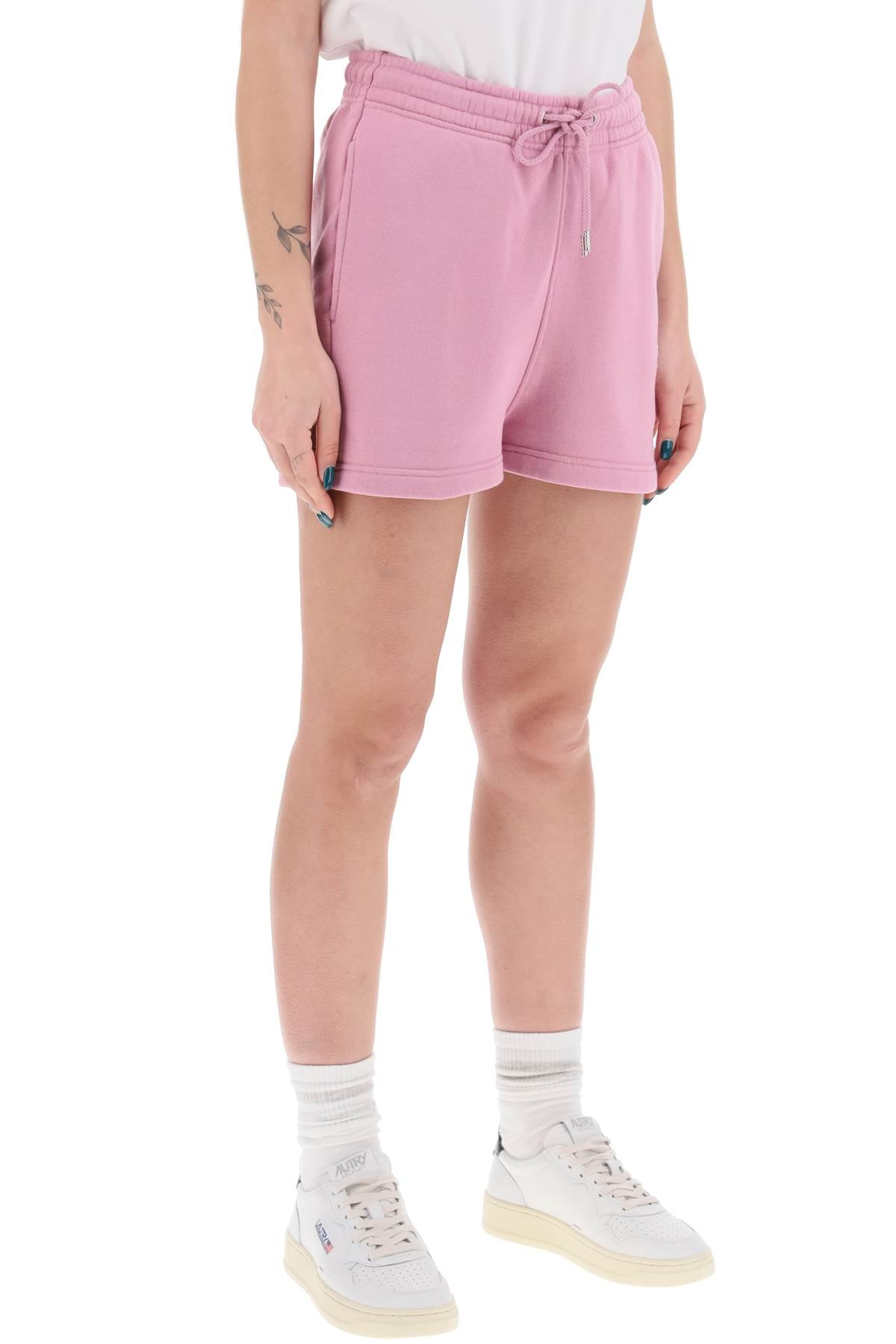 Maison Kitsune Baby Fox Sports Shorts With Patch Design