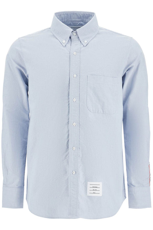 Thom Browne Oxford Signature Striped Shirt In