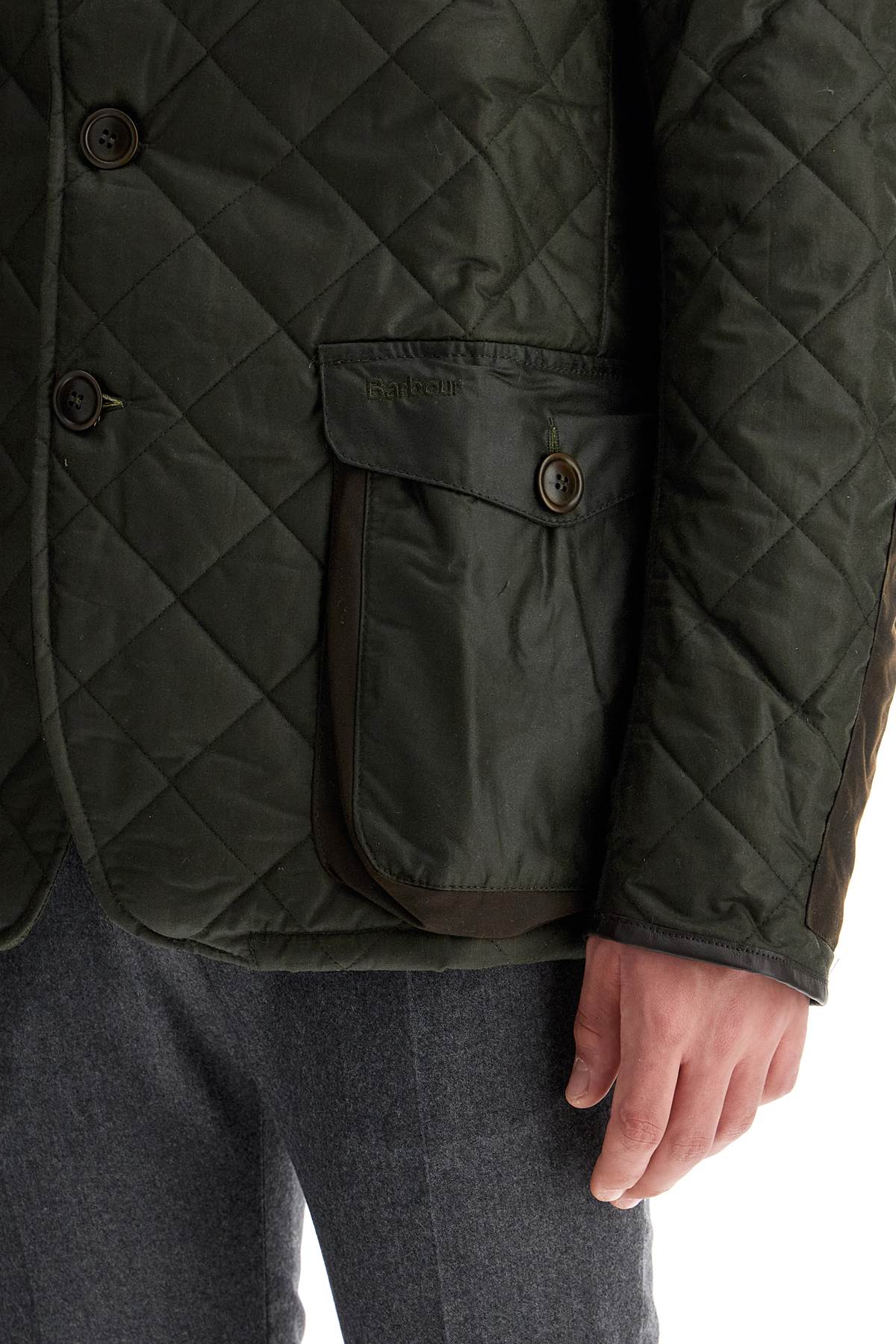 Barbour X Tokito Jacket With Quilted Wax Finish