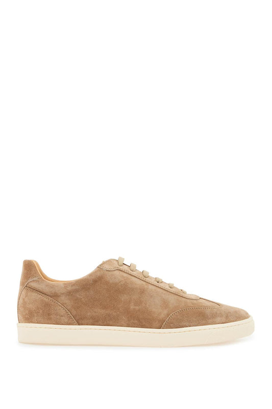 Brunello Cucinelli Suede Sneakers In Six