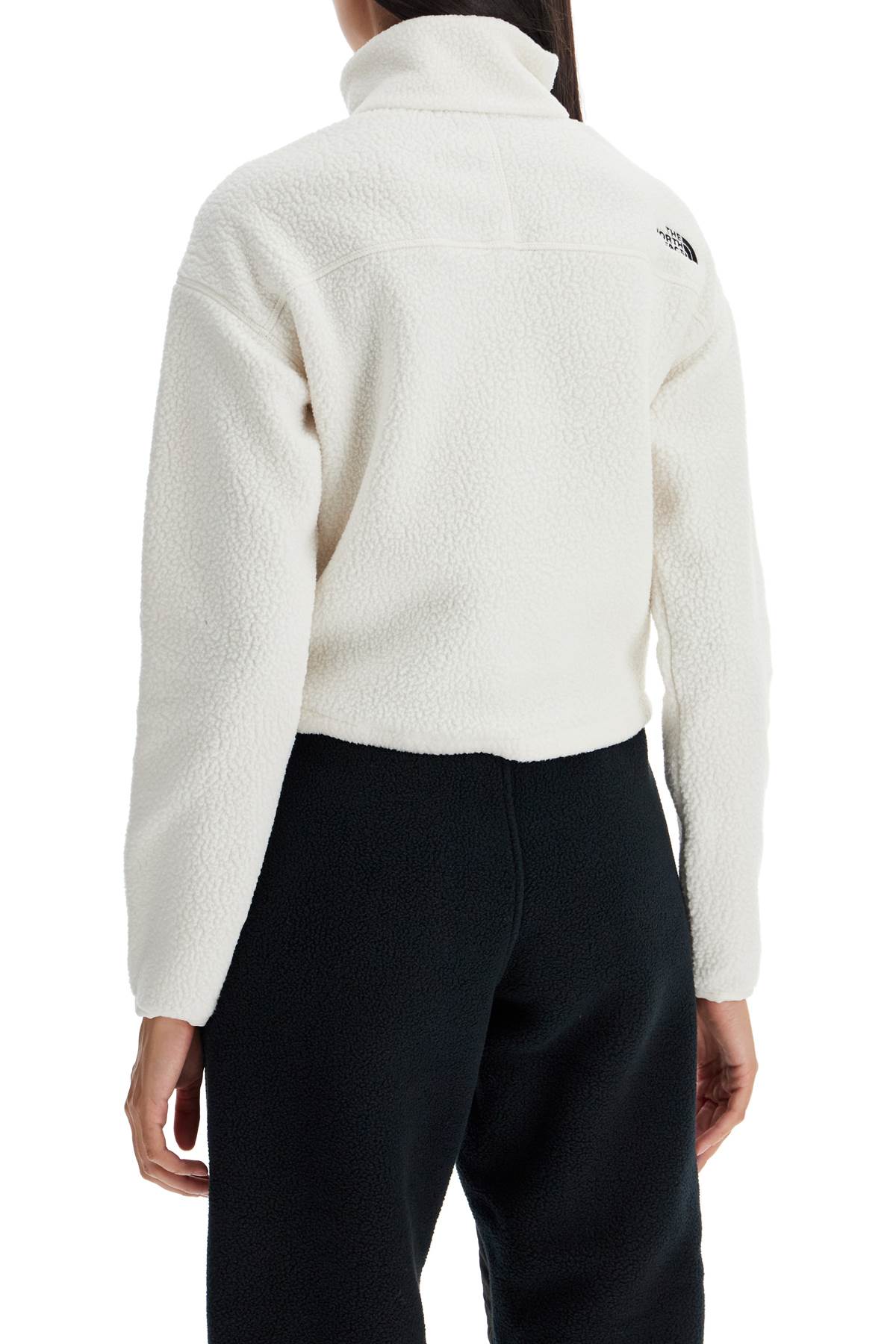 The North Face Sherpa Fleece Cropped Sweatshirt In