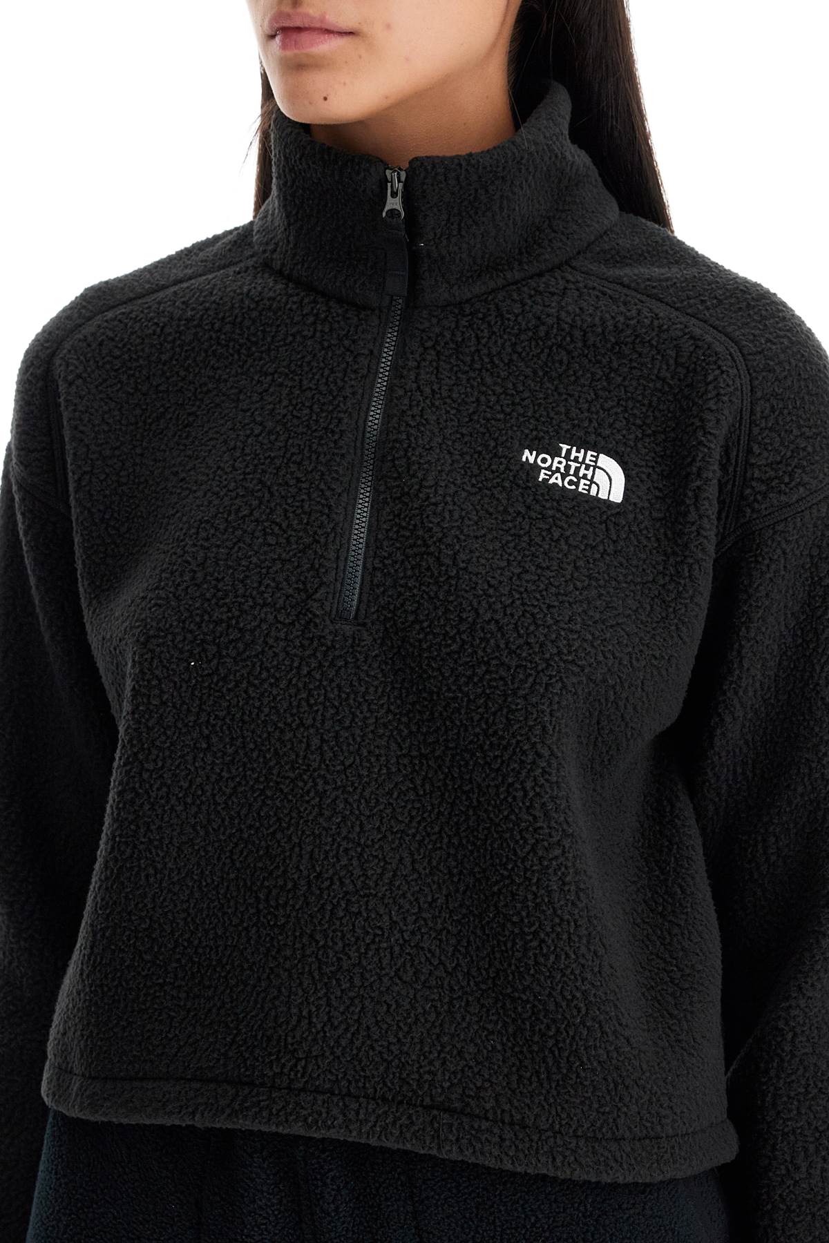 THE NORTH FACE Felpa Cropped In Pile Sherpa