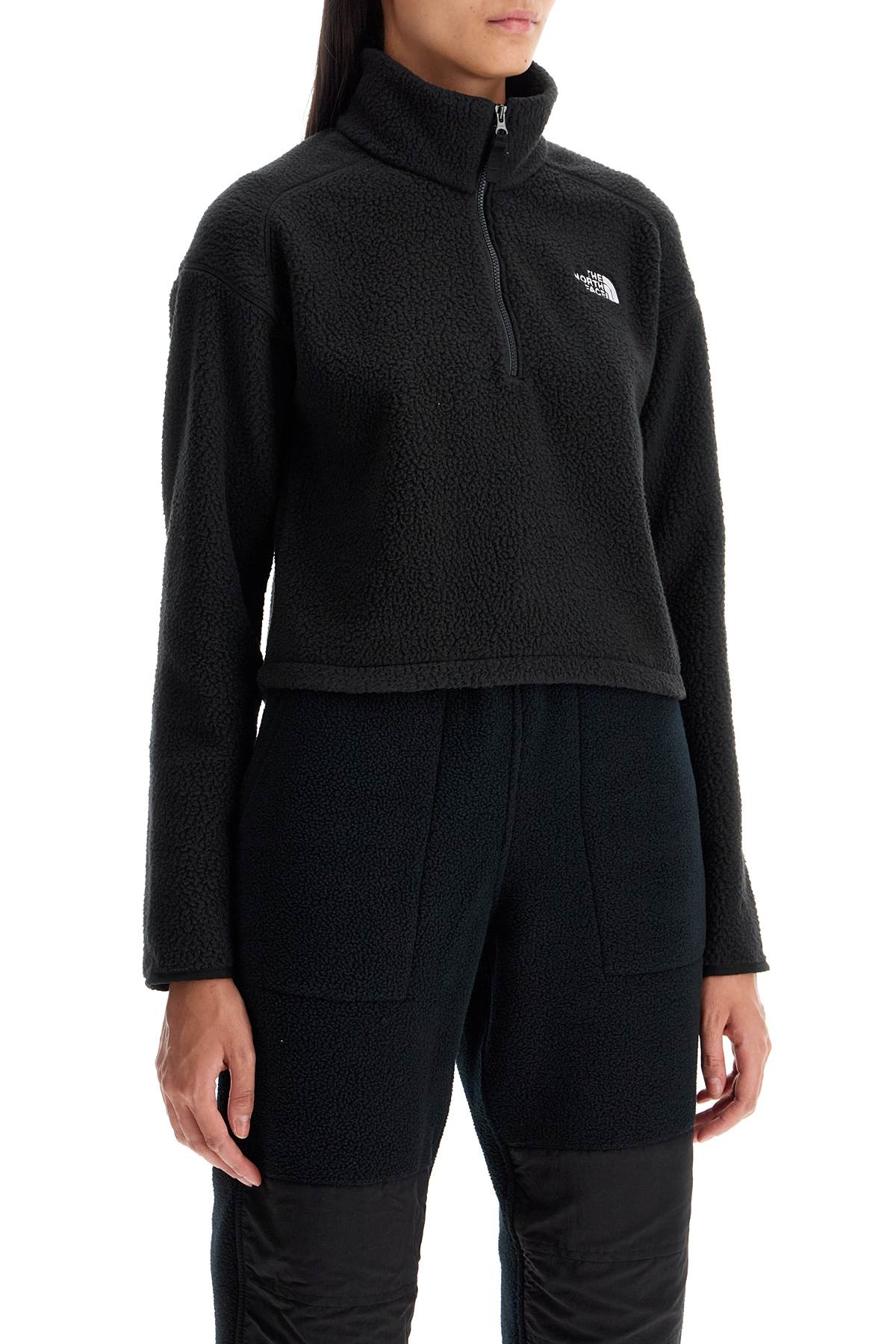 THE NORTH FACE Felpa Cropped In Pile Sherpa