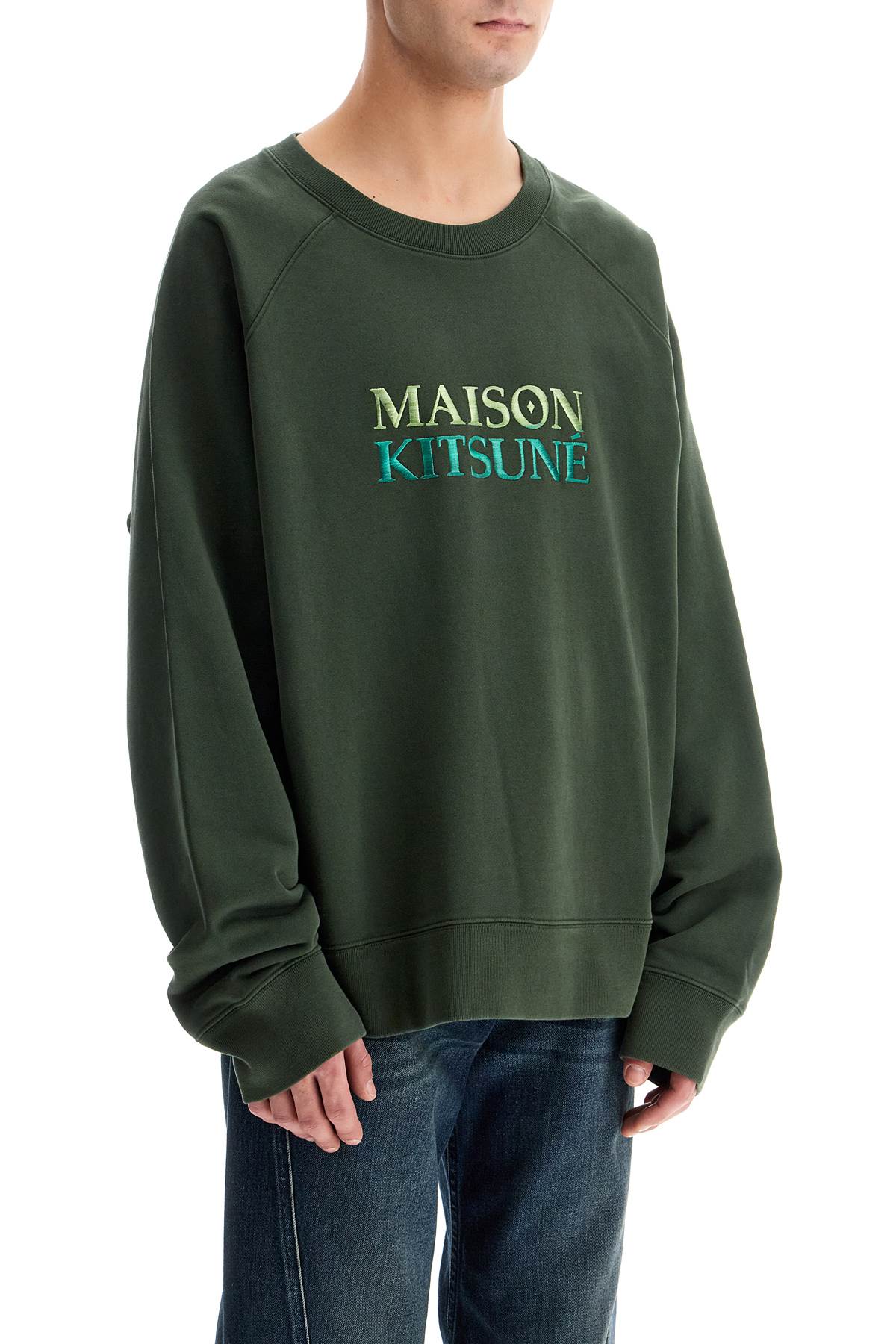 Maison Kitsune Oversized Sweatshirt With