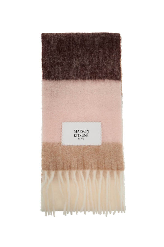 Maison Kitsune Alpaca Wool Scarf