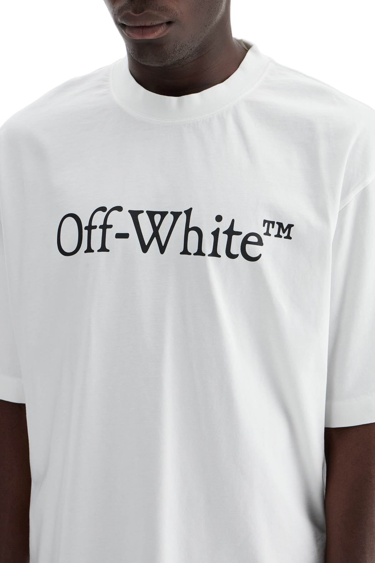 Off-White Oversized T-Shirt With