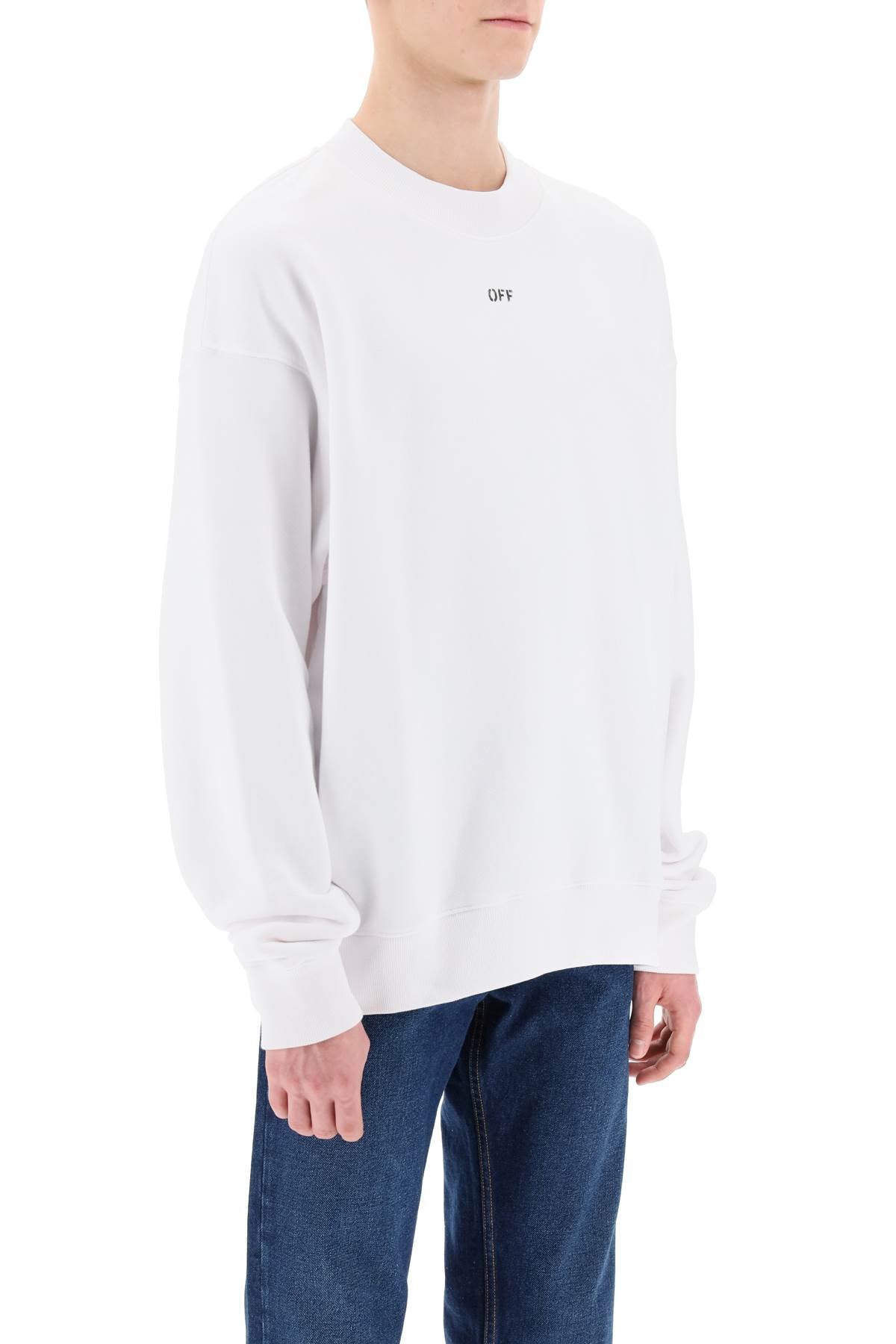 Off-White Skate Sweatshirt With Off Logo