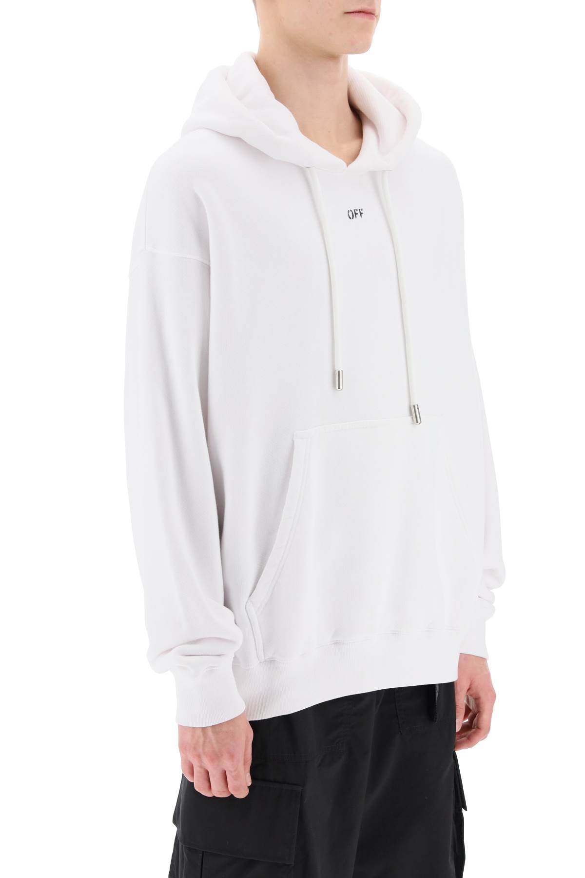 Off-White Skate Hoodie With Off Logo