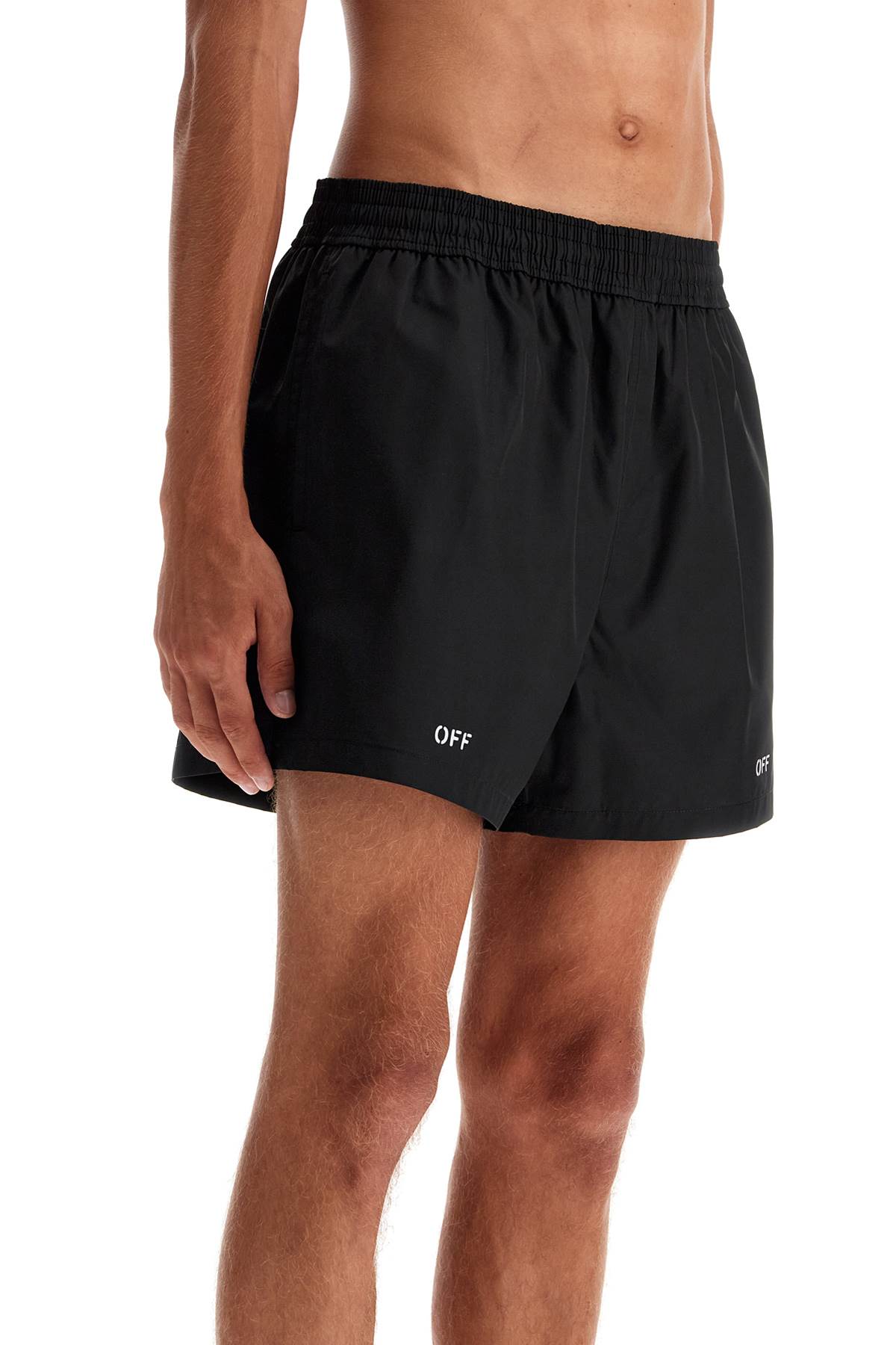 Off-White Surfer Sea Bermuda Shorts