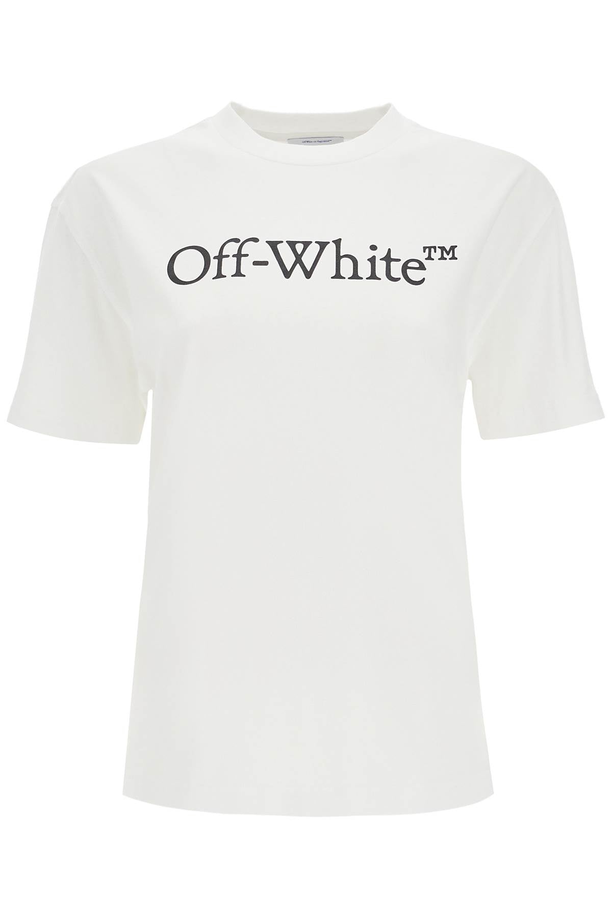 Off-White T-Shirt With Logo Print