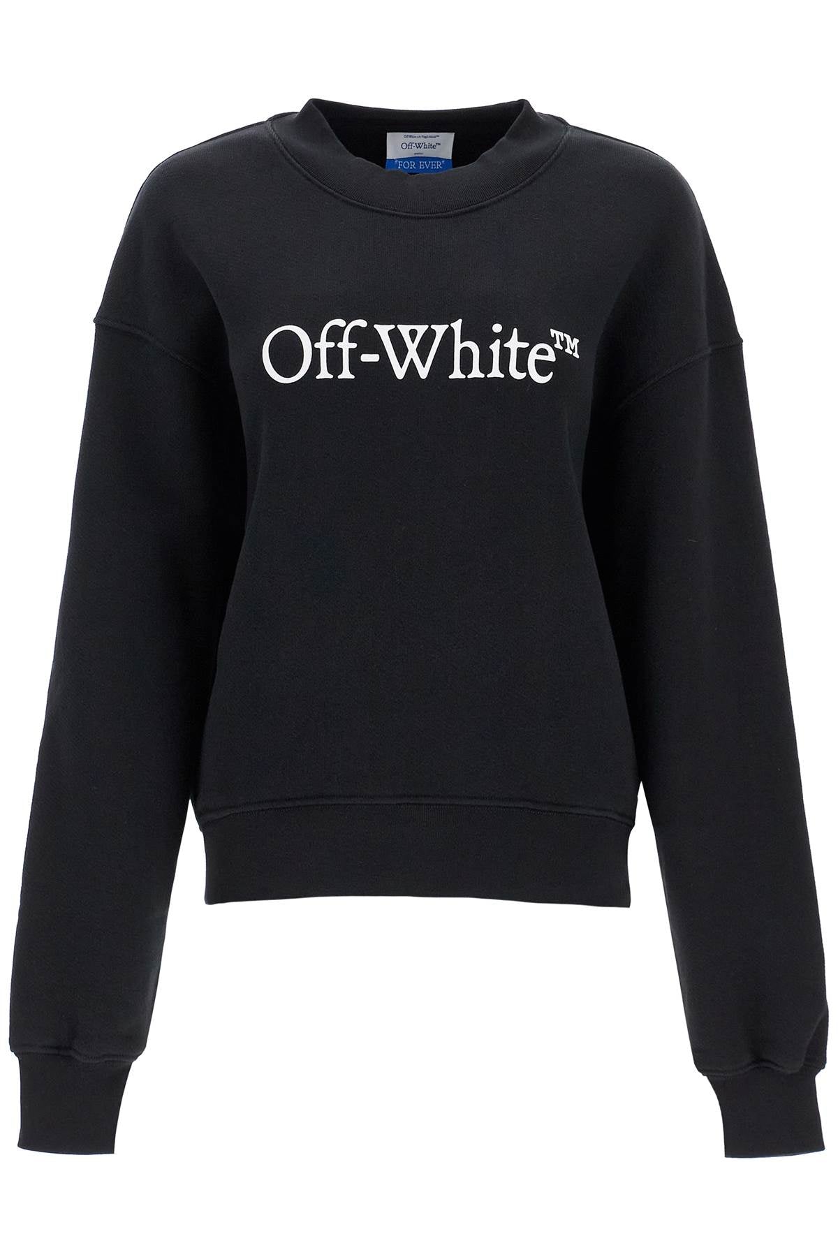 OFF-WHITE Felpa Oversize Con Stampa Logo