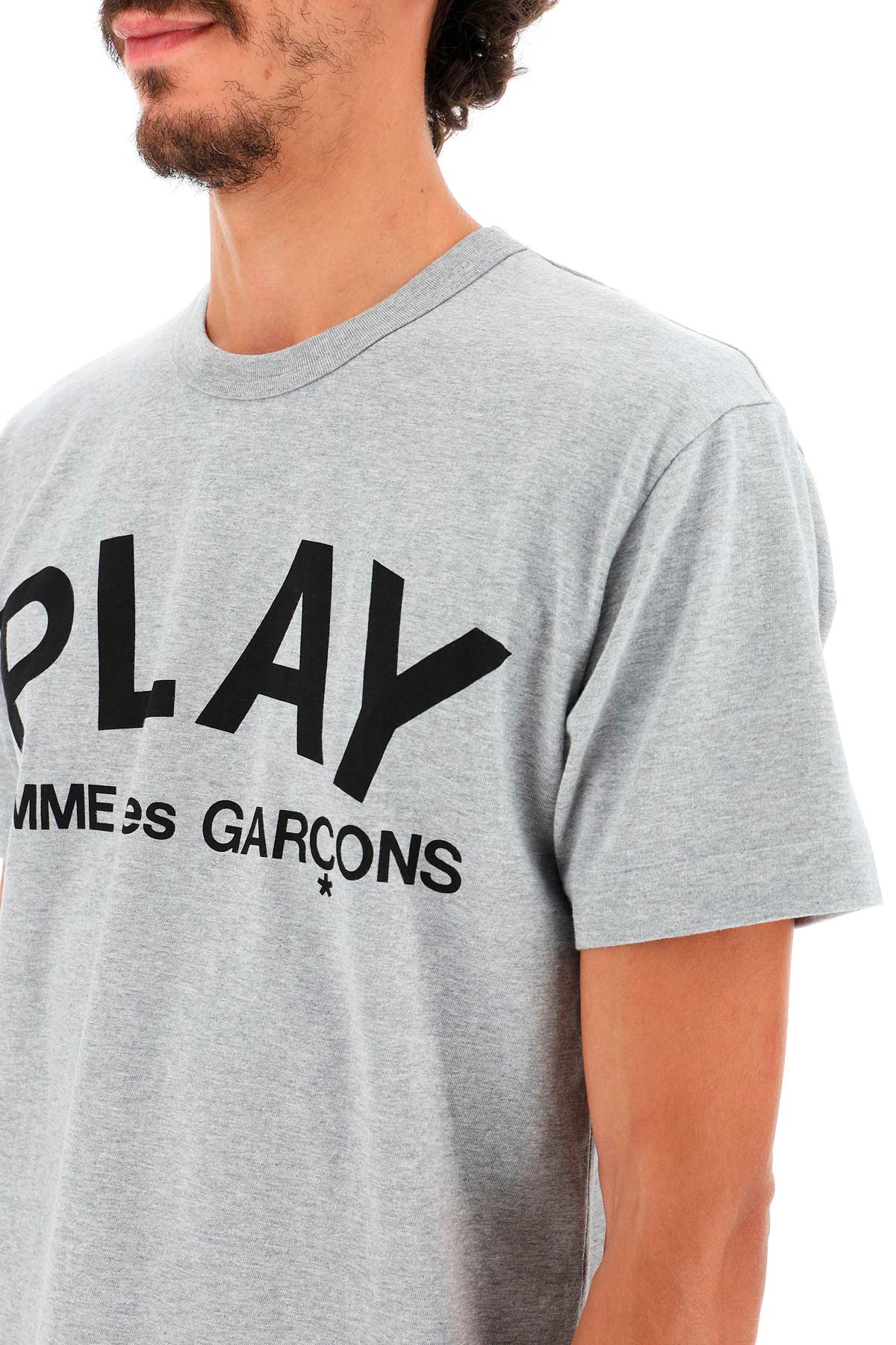 Comme Des Garcons Play T-Shirt With Play Print