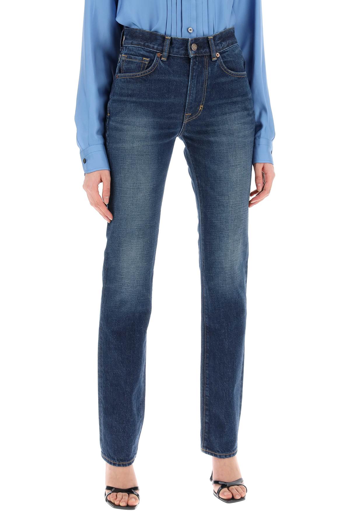 TOM FORD Jeans Con Lavaggio Stone Wash