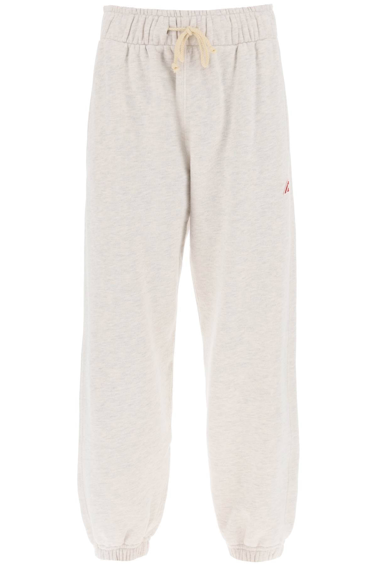 Autry Melange Sweatpants With Logo Patch