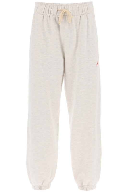 Autry Melange Sweatpants With Logo Patch