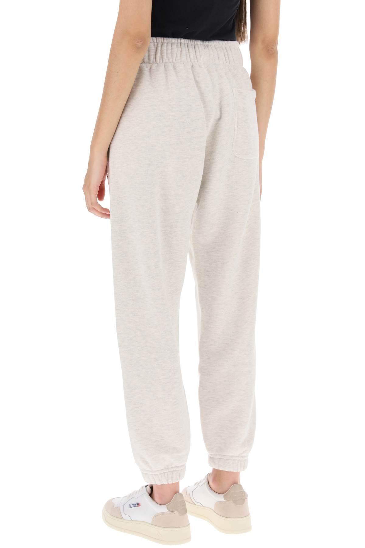 Autry Melange Sweatpants With Logo Patch