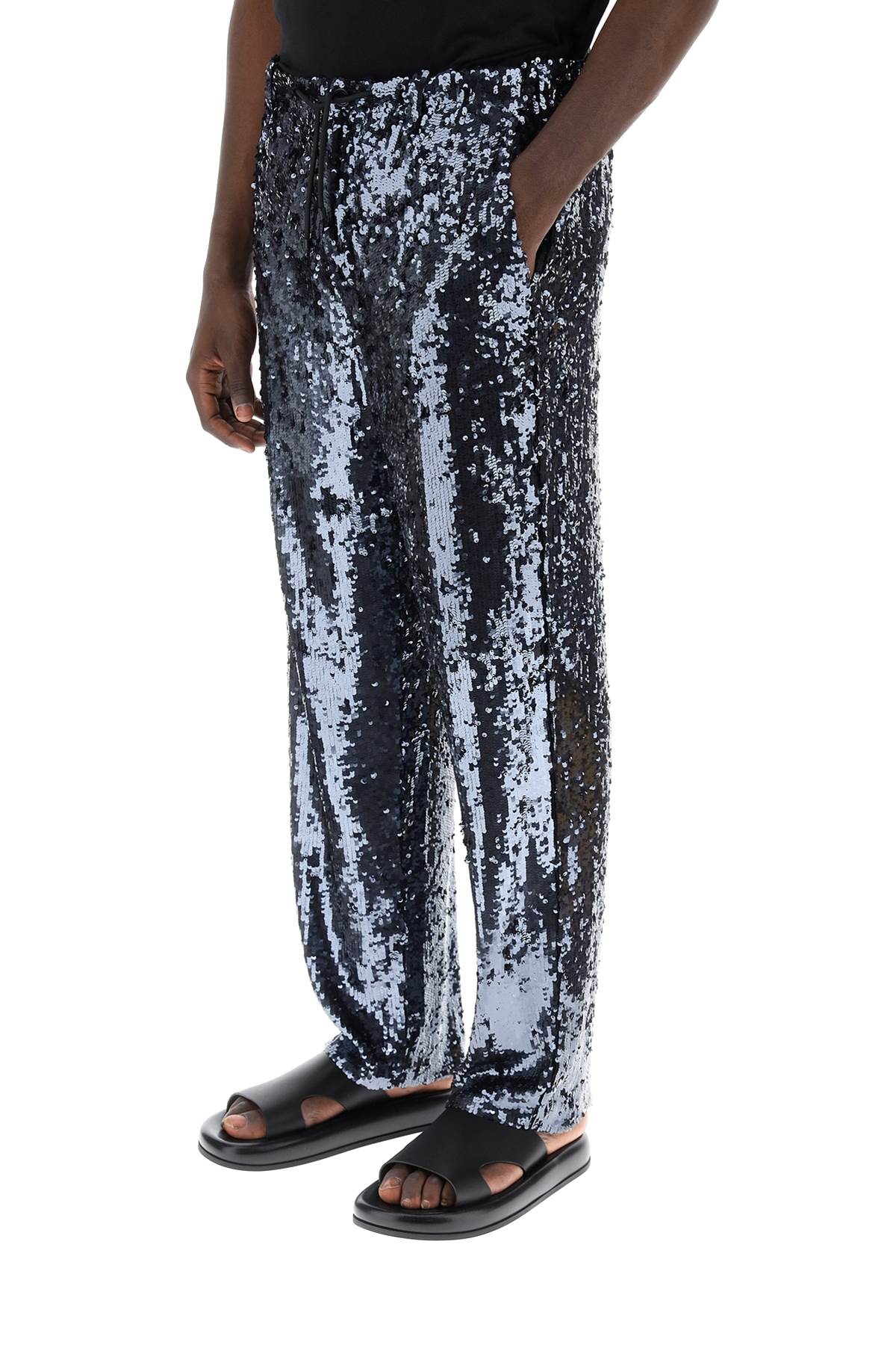 Dries Van Noten Penny Long Sequin Pants