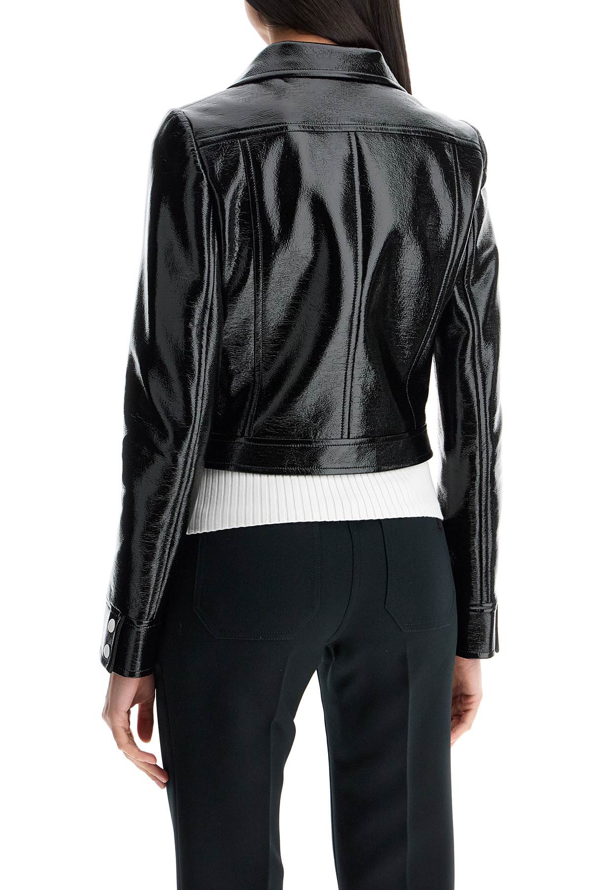 Courreges Re-Edition Vinyl Effect Jacket