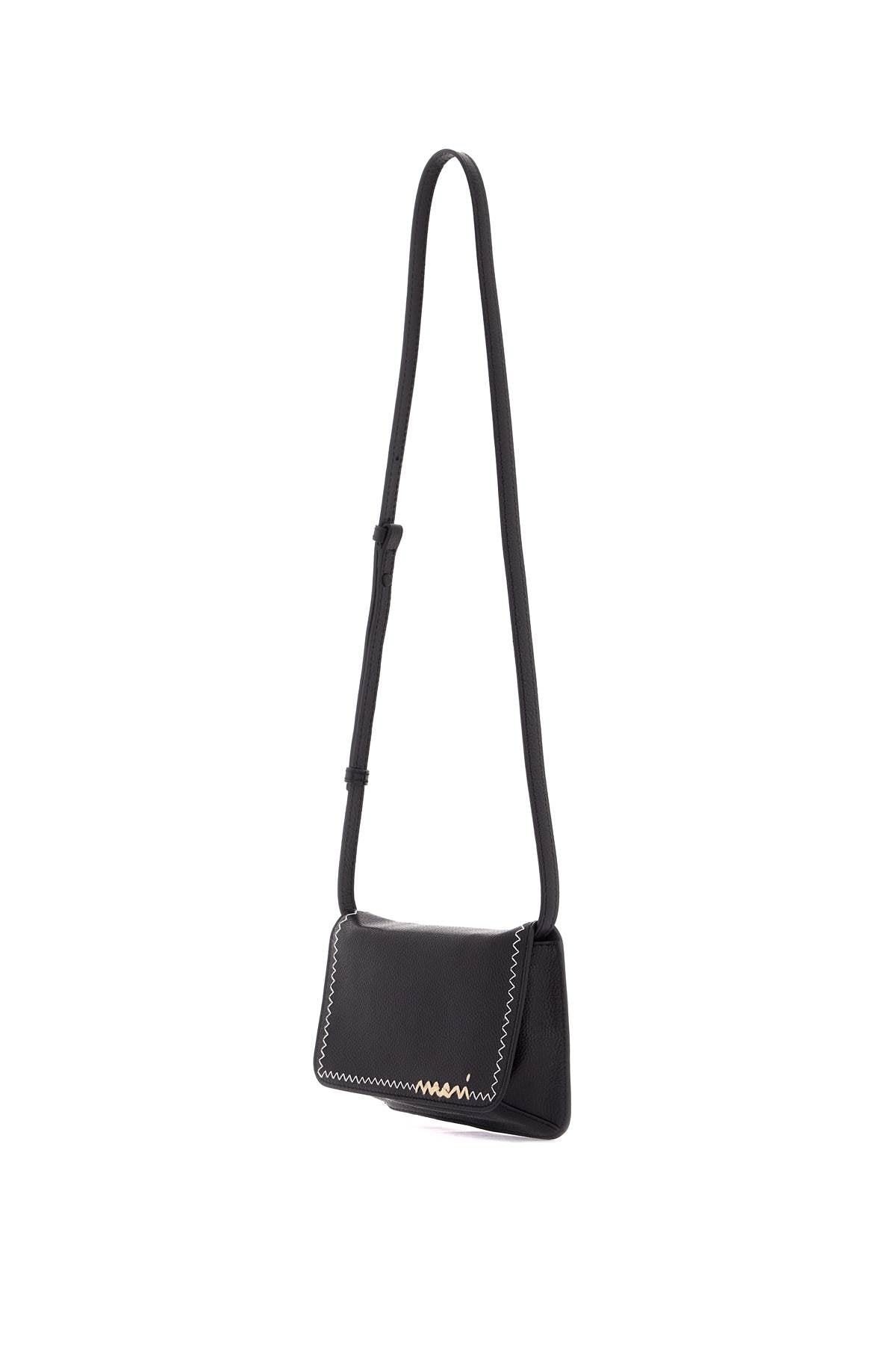 Marni Flap Trunk Shoulder Bag With