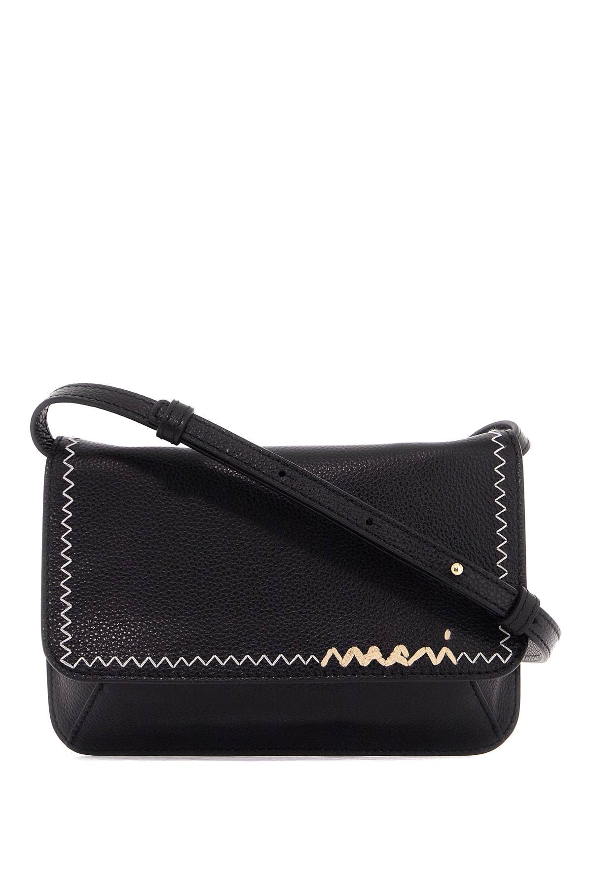 Marni Flap Trunk Shoulder Bag With