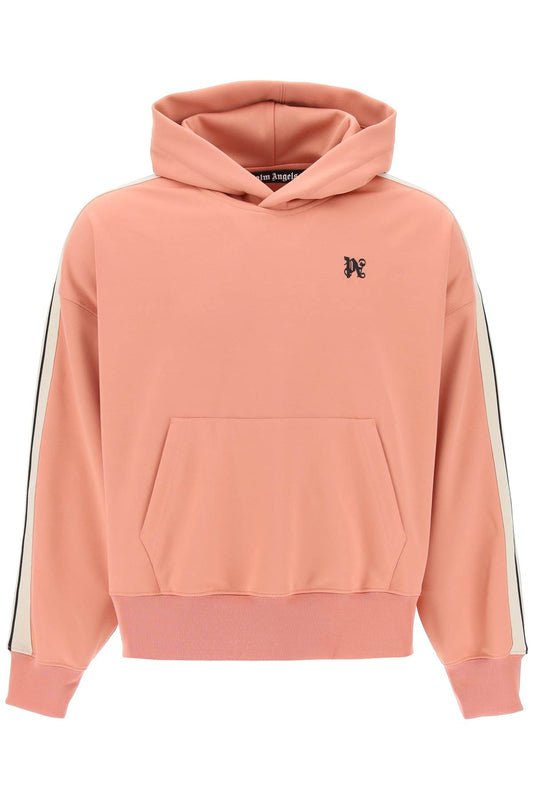 Palm Angels Track Sweatshirt With Contrasting Bands