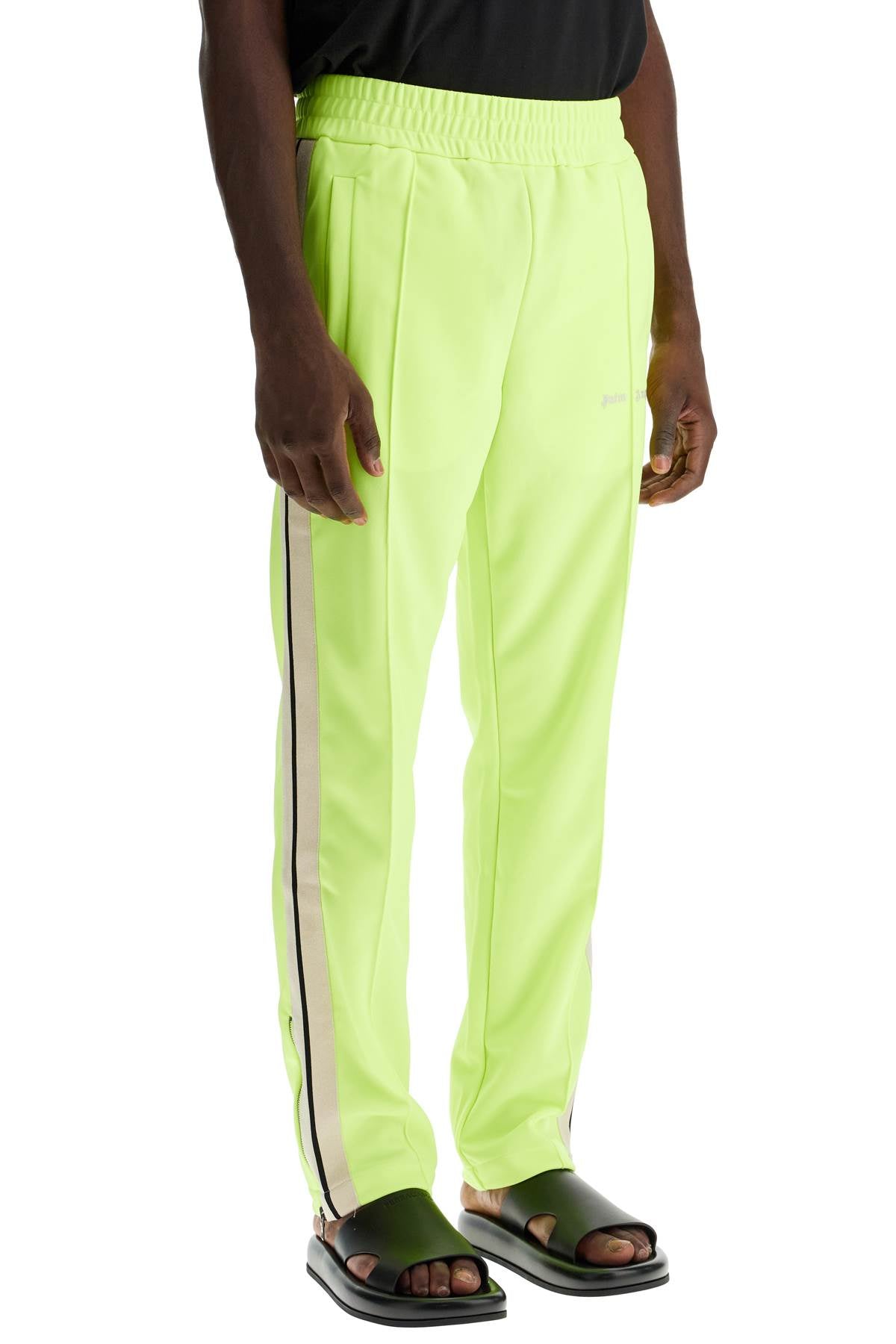 Palm Angels Contrast Band Joggers With Track In