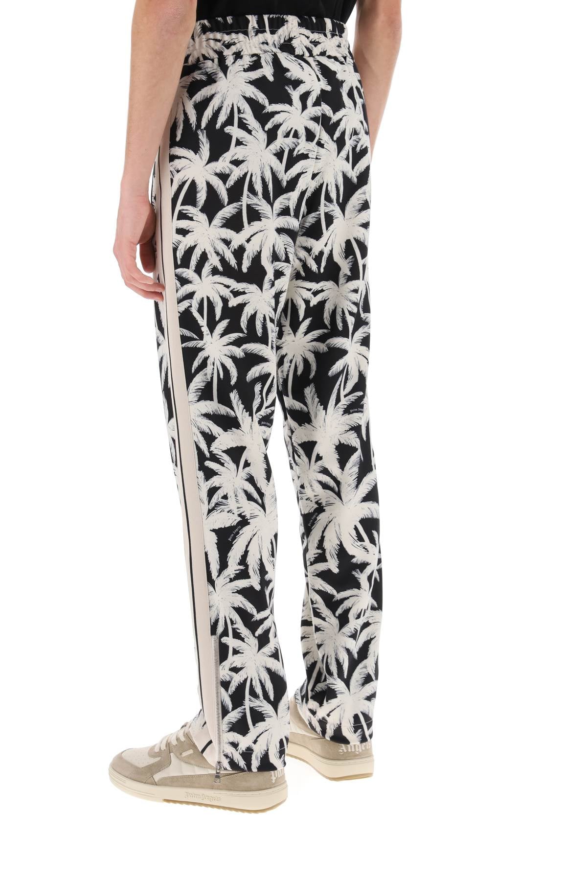 Palm Angels Joggers With Palms Print