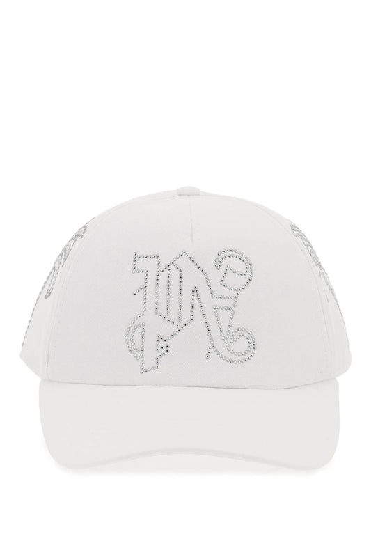 Palm Angels Pa Monogram Baseball Cap