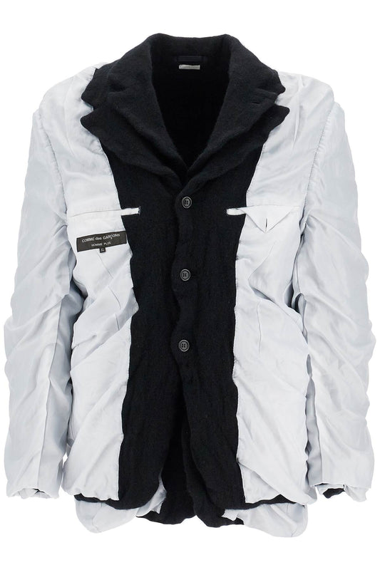 Comme Des Garcons Homme Plus Layered Jacket With Inside Out Effect