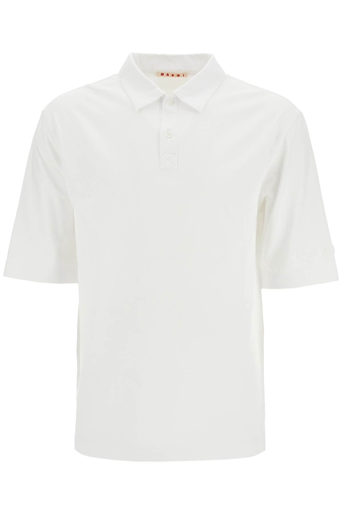 Marni Compact Jersey Polo Shirt