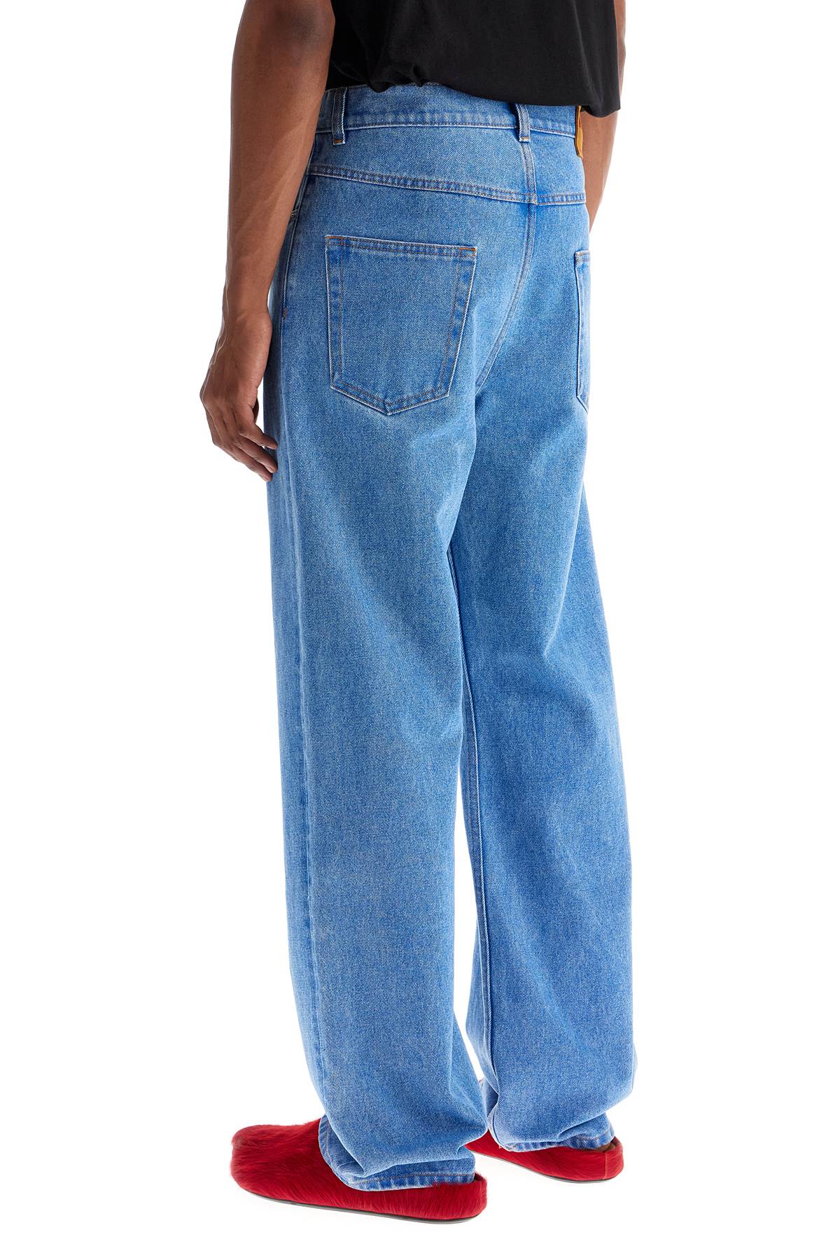 Marni Organic Coated Denim Jeans In