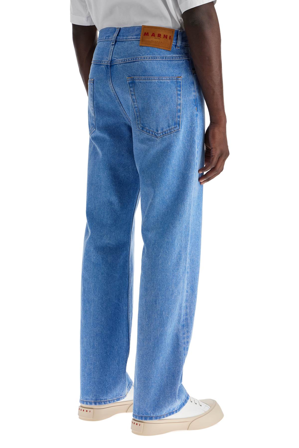 Marni Straight Leg Organic Denim Jeans