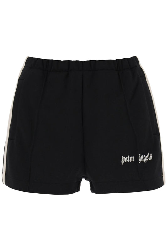 Palm Angels Track Shorts With Contrast Bands