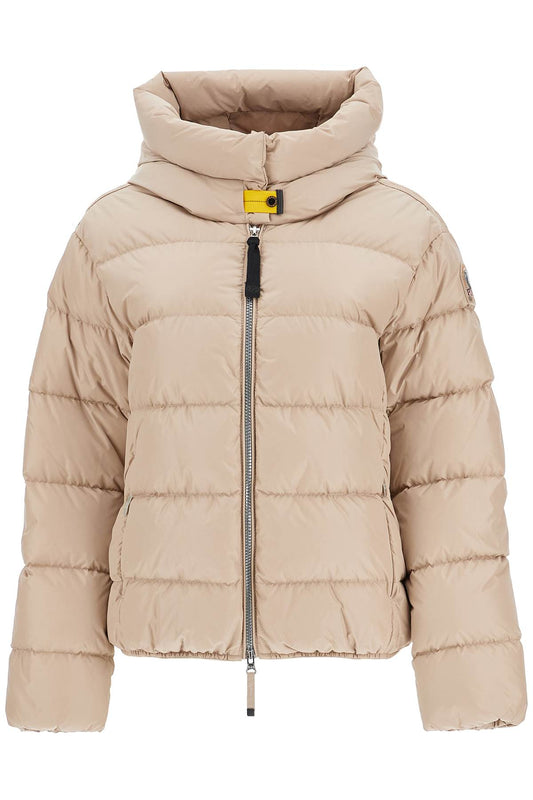 Parajumpers Short Down Jacket With Hood Jinny