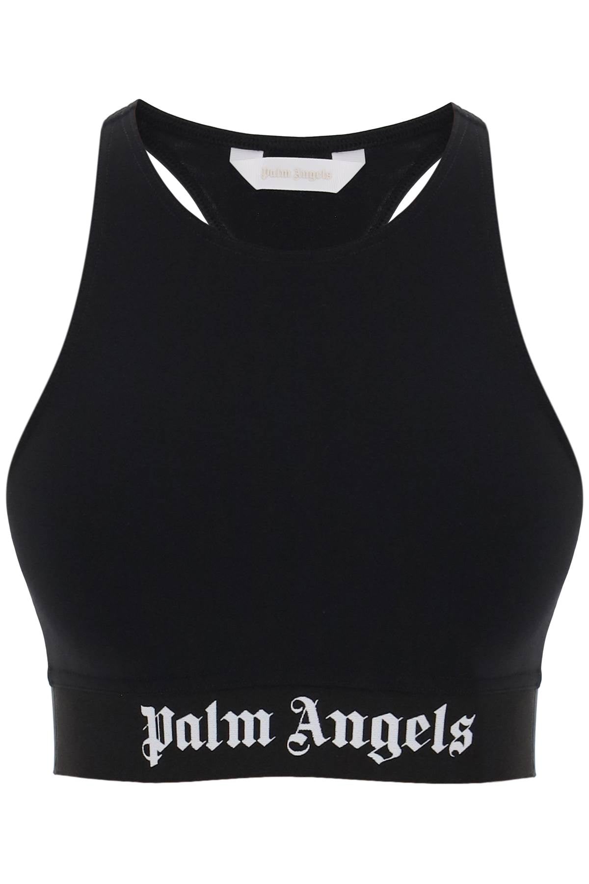 Palm Angels Sport Bra With Branded Band