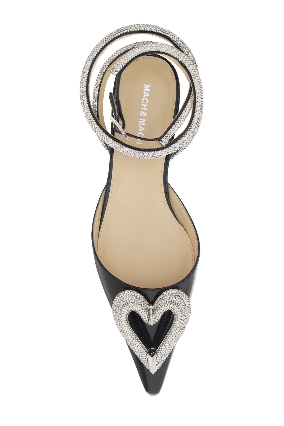 Mach E Mach Triple Heart Ballet Flats